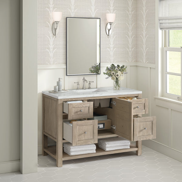 James Martin 48" Breckenridge Single Vanity - Luxe Bathroom Vanities