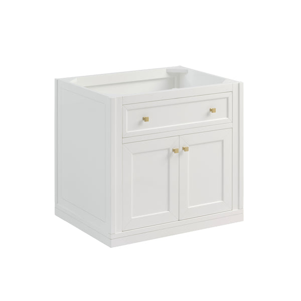 James Martin Chicago 30" Single Vanity with 3 CM Countertop