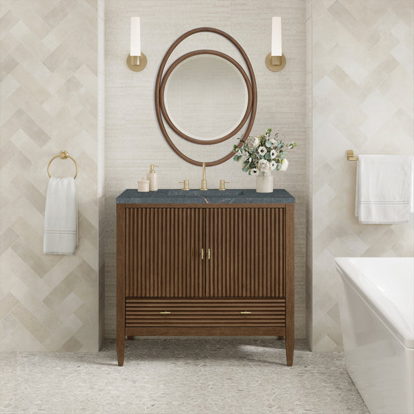 James Martin Myrrin 36" Single Vanity with 3 CM Countertop