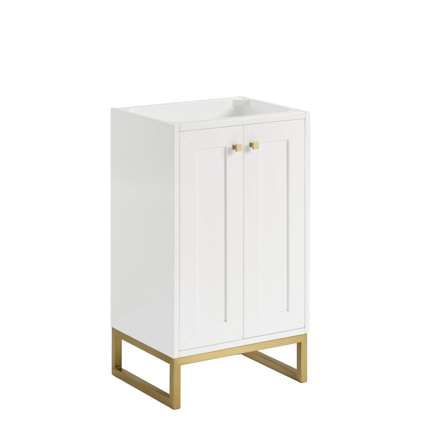James Martin Chianti Single Cabinet with Metal Base