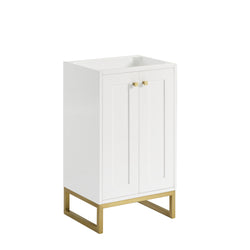 James Martin Chianti Single Cabinet with Metal Base