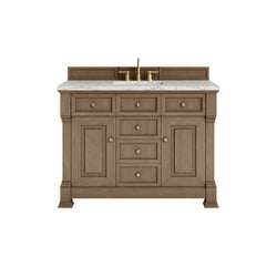 James Martin Brookfield 48" Single Vanity with 3 CM Countertop - Luxe Bathroom Vanities