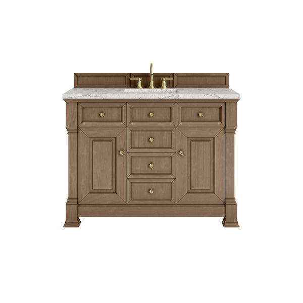 James Martin Brookfield 48" Single Vanity with 3 CM Countertop & FreePower Wireless Charger