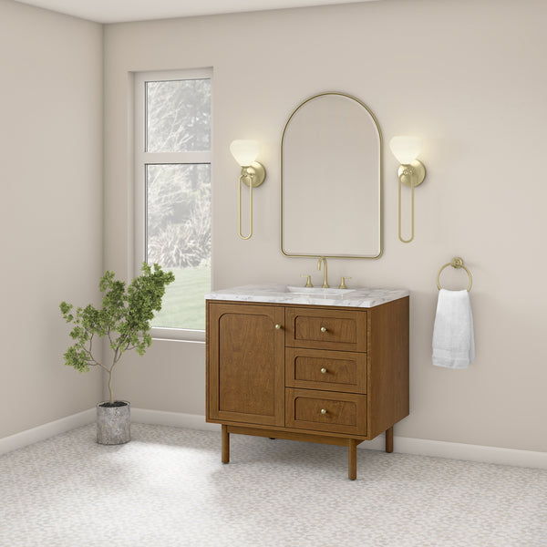 James Martin Laurent 36" Single Vanity with 3 CM Countertop