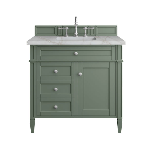 James Martin Brittany 36" Single Vanity with 3 Countertop