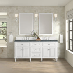 James Martin Lorelai 72" Double Vanity with 3 CM Countertop & FreePower Wireless Charger