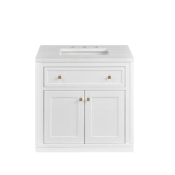 James Martin Chicago 30" Single Vanity with 3 CM Countertop