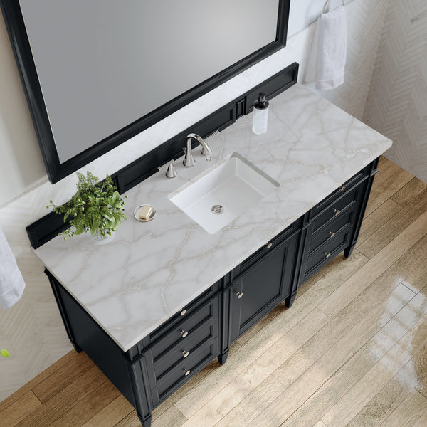 James Martin Brittany 60" Single Vanity with 3 CM Countertop