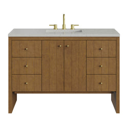 James Martin Hudson 48" Single Vanity with 3 CM Countertop
