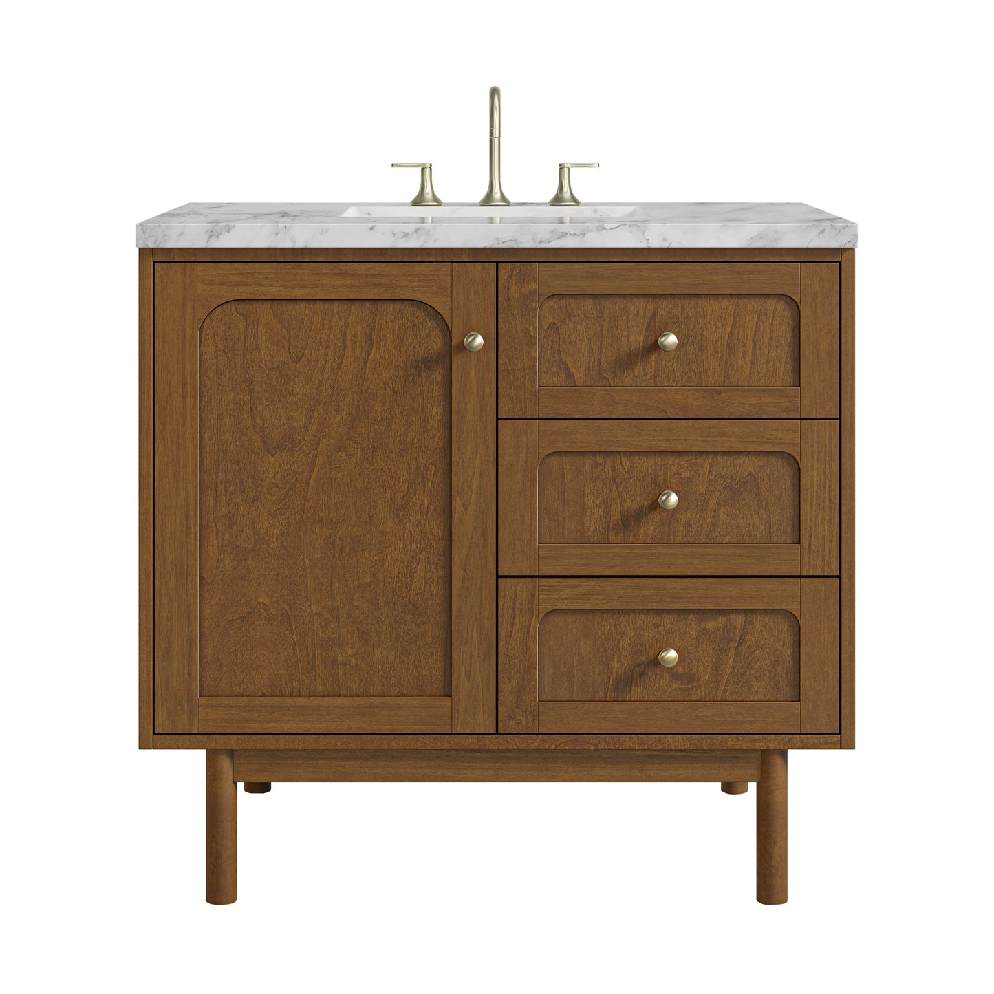 James Martin Laurent 36" Single Vanity with 3 CM Countertop