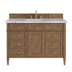 James Martin Brittany 48" Single Vanity with 3CM Top