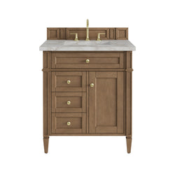 James Martin Brittany 30" Single Vanity with 3 CM Countertop