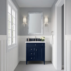 James Martin Brittany 30" Single Vanity with 3 CM Countertop