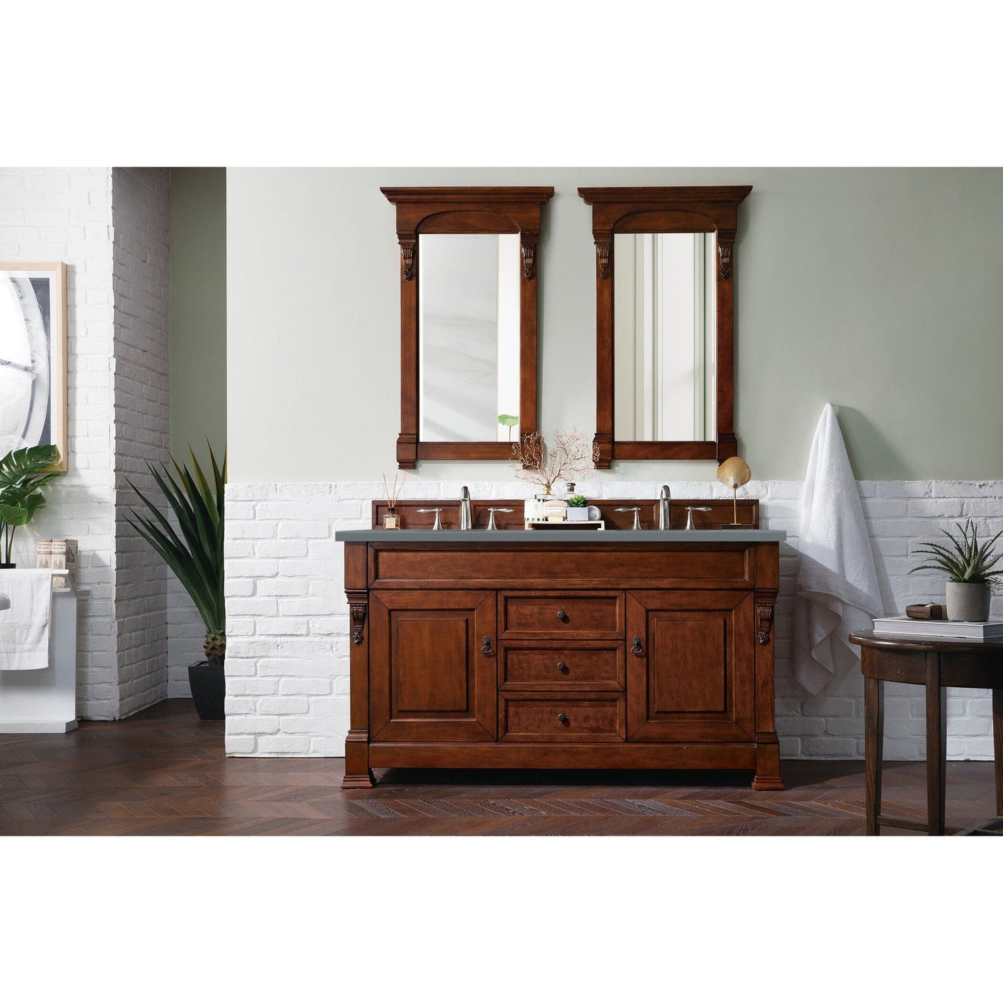 James Martin Brookfield 60" Double Vanity Vanities James Martin 