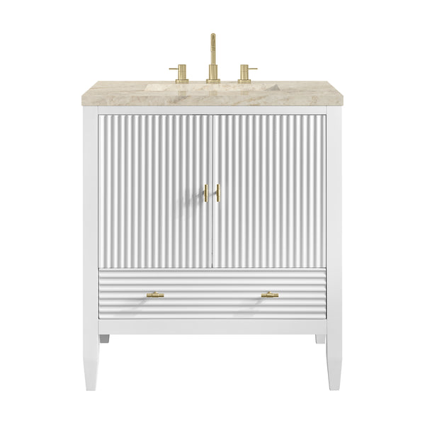 James Martin Myrrin 30" Single Vanity with 3 CM Countertop
