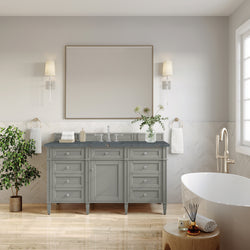 James Martin Brittany 60" Single Vanity with 3 CM Countertop