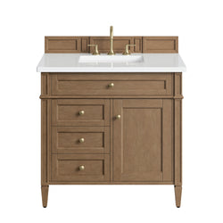 James Martin Brittany 36" Single Vanity with 3 Countertop