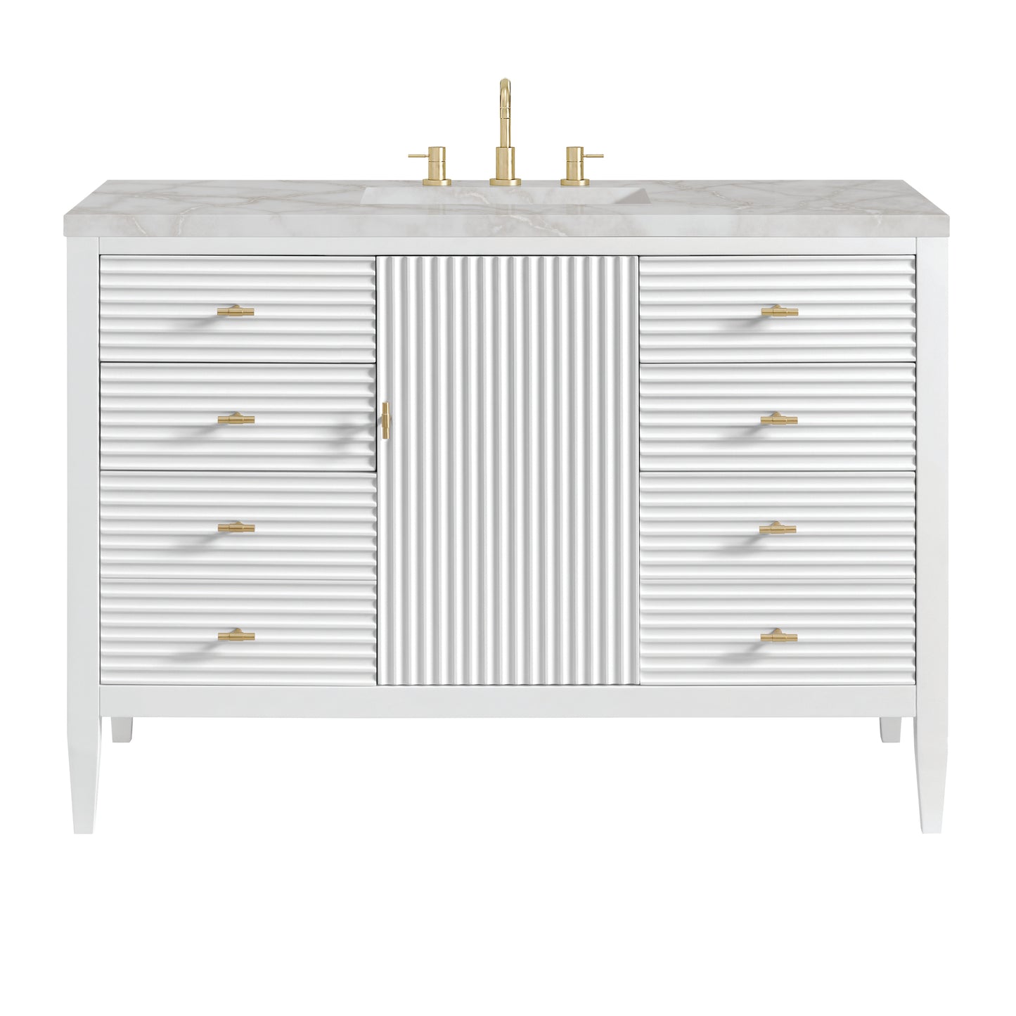James Martin Myrrin 48" Single Vanity with 3 CM Countertop
