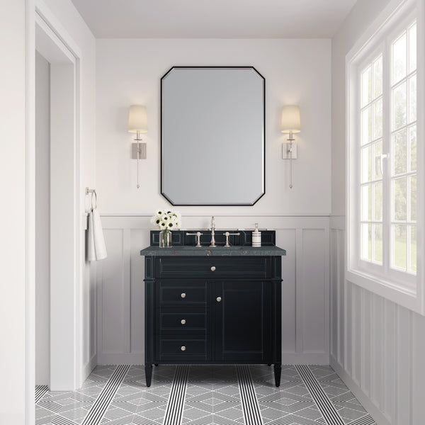 James Martin Brittany 36" Single Vanity with 3 Countertop