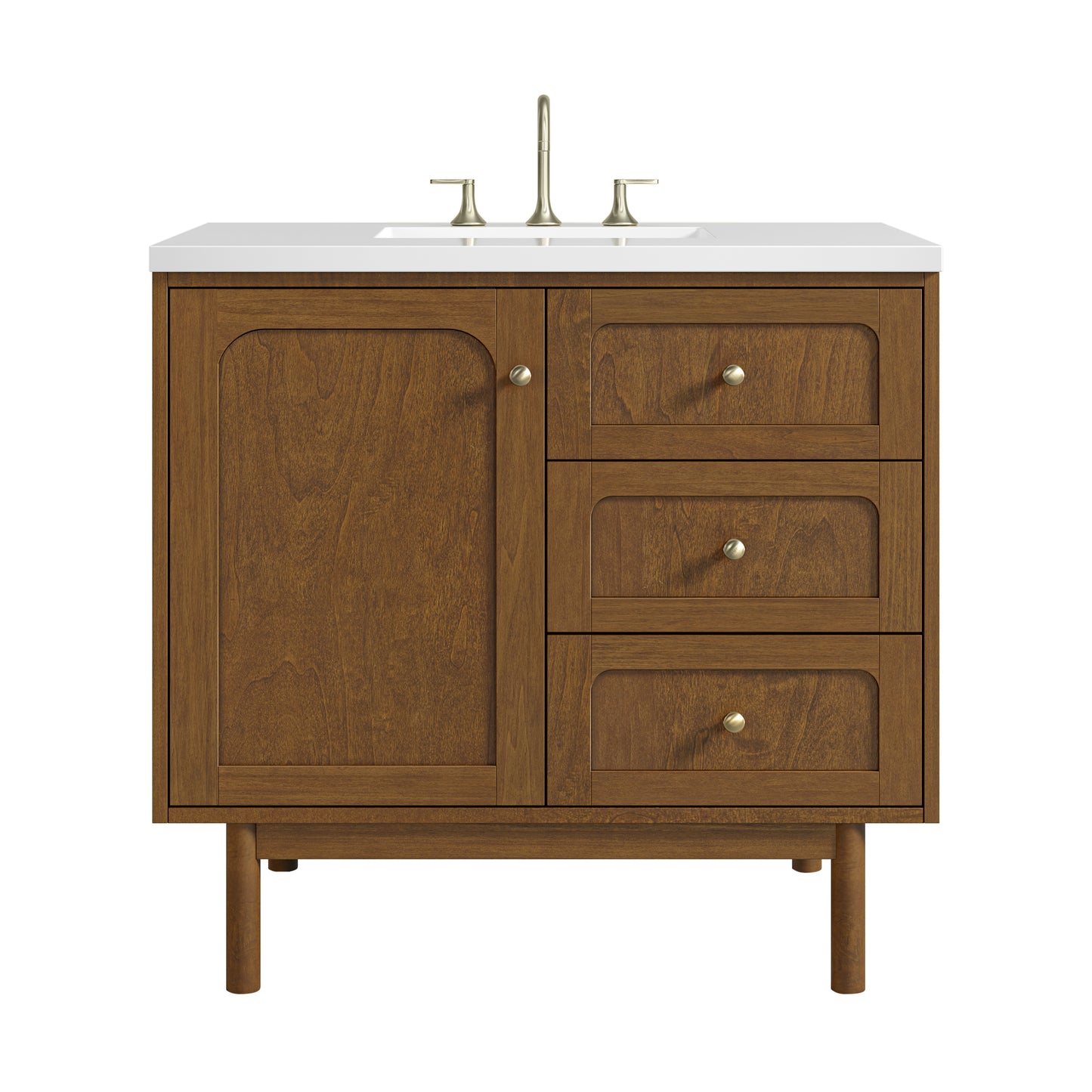 James Martin Laurent 36" Single Vanity with 3 CM Countertop