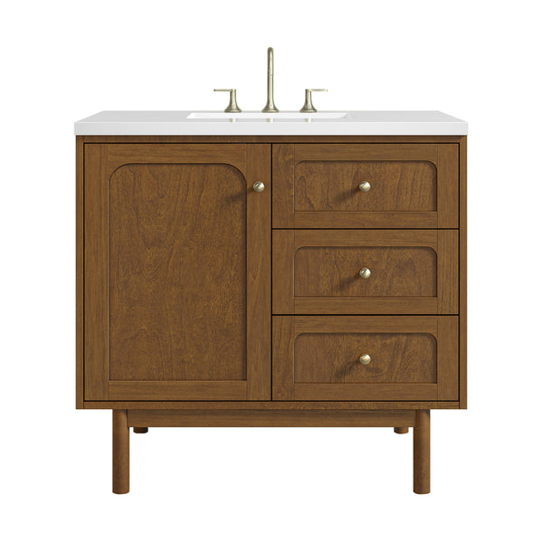 James Martin Laurent 36" Single Vanity with 3 CM Countertop