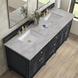James Martin Lorelai 72" Double Vanity with 3 CM Countertop & FreePower Wireless Charger
