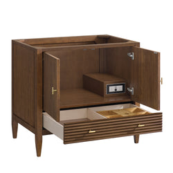 James Martin Myrrin 36" Single Vanity with 3 CM Countertop