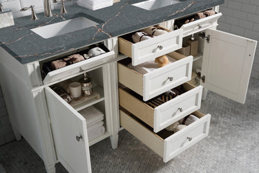 James Martin Brittany 60" Double Vanity with 3 CM Countertop
