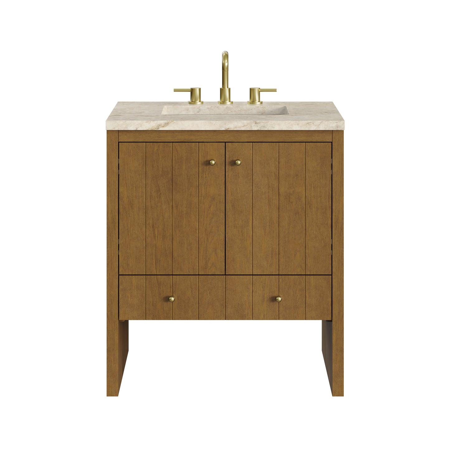 James Martin Hudson 30" Single Vanity with 3 CM Countertop