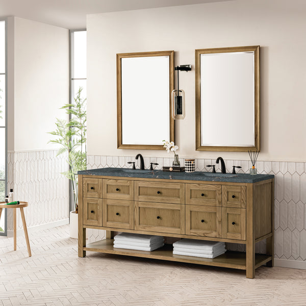 James Martin Breckenridge 72" Double Vanity w/ 3 CM Countertop