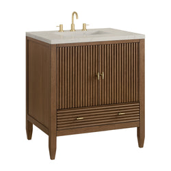 James Martin Myrrin 30" Single Vanity with 3 CM Countertop