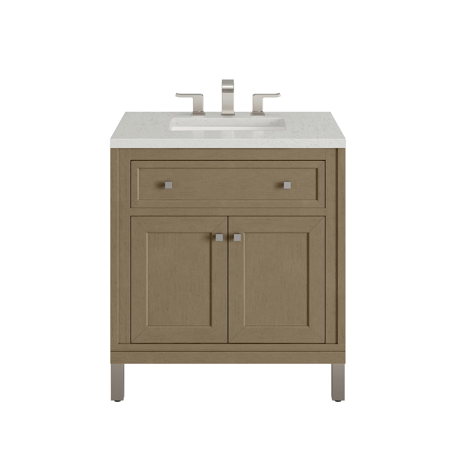 James Martin Chicago 30" Single Vanity with 3 CM Countertop