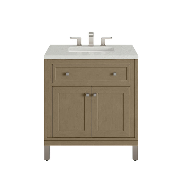 James Martin Chicago 30" Single Vanity with 3 CM Countertop