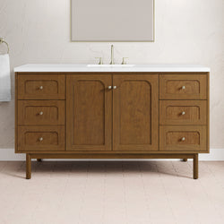 James Martin Laurent 60" Single Vanity with 3 CM Countertop