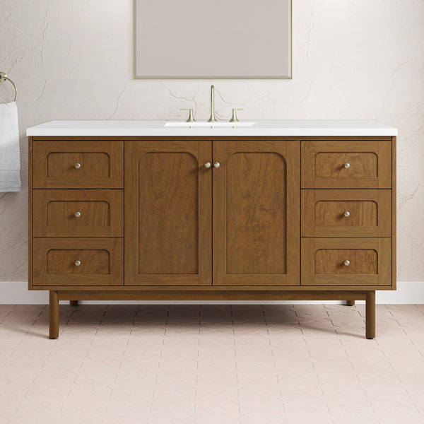 James Martin Laurent 60" Single Vanity with 3 CM Countertop