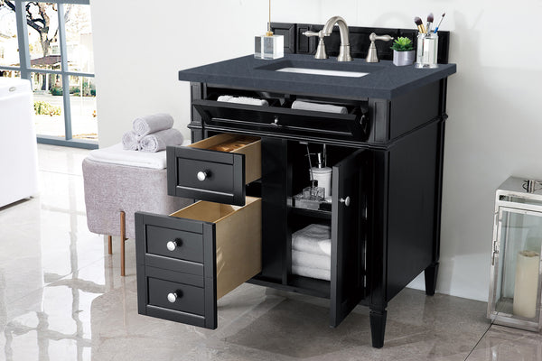 James Martin Brittany 30" Single Vanity with 3 CM Countertop