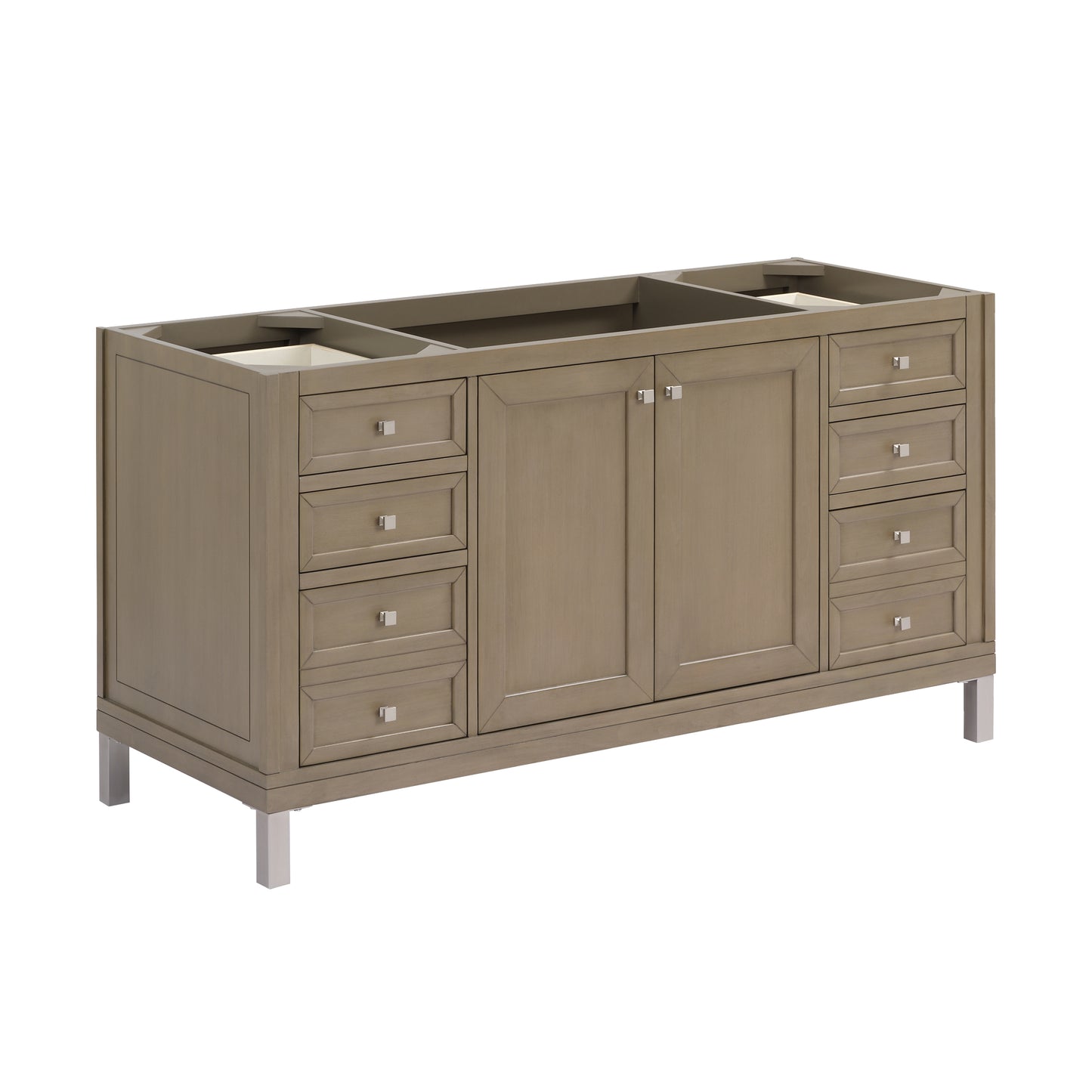 James Martin Chicago 60" Single Vanity with 3 CM Countertop