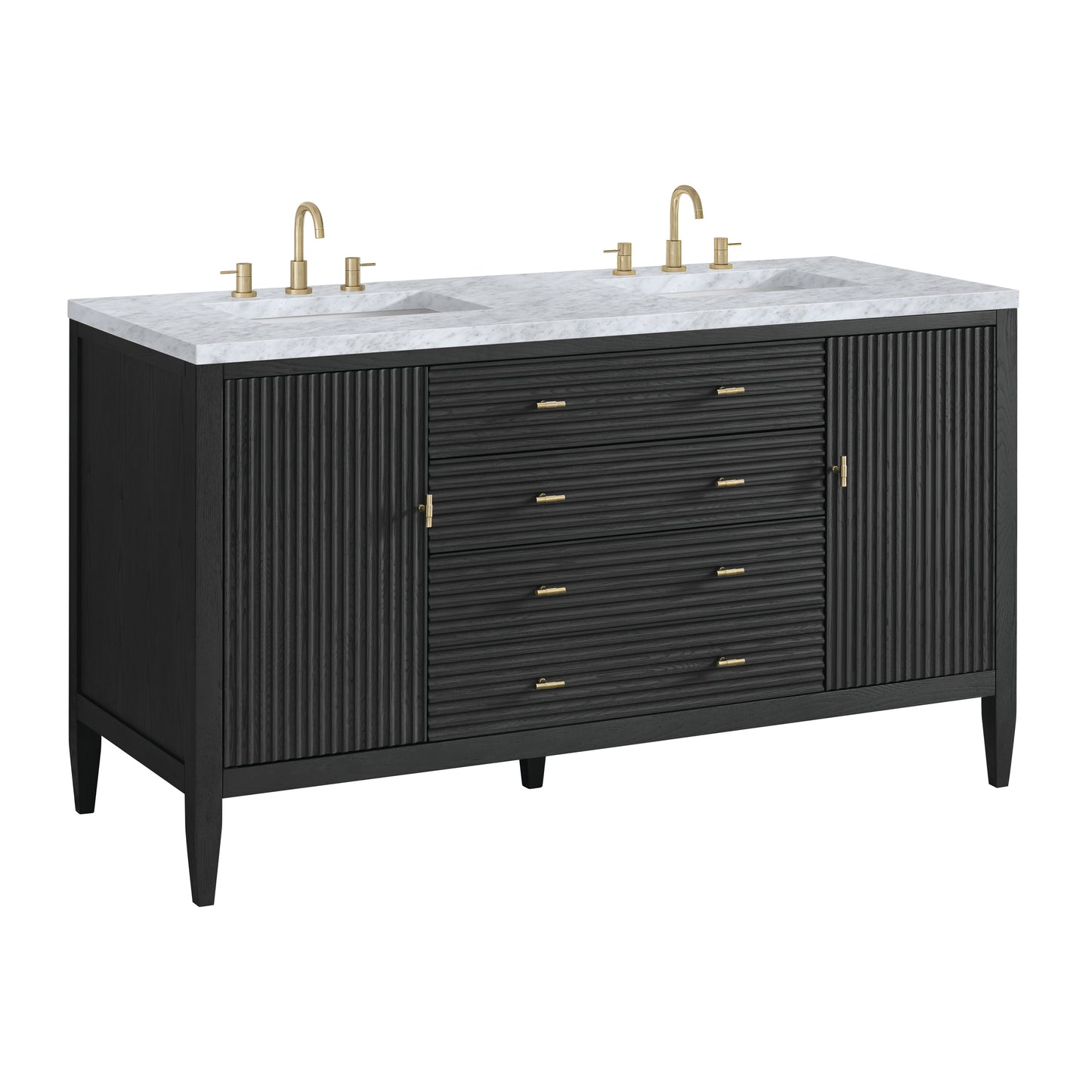 James Martin Myrrin 60" Double Vanity with 3 CM Countertop