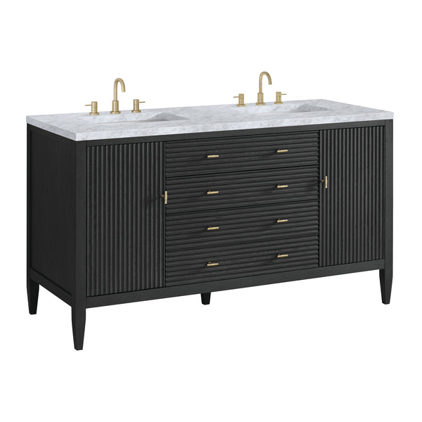 James Martin Myrrin 60" Double Vanity with 3 CM Countertop