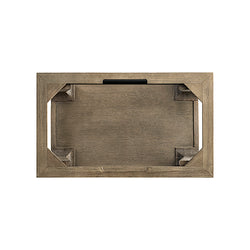 James Martin Auburn 31.5" Sink Console in Weathered Timber - Luxe Bathroom Vanities