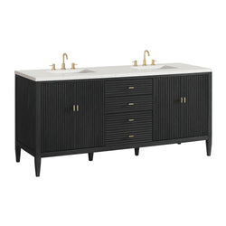 James Martin Myrrin 72" Double Vanity with 3 CM Countertop