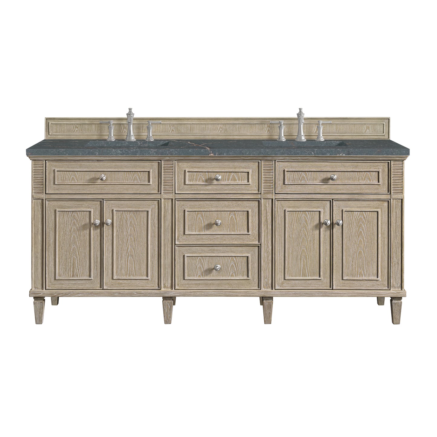 James Martin Lorelai 72" Double Vanity with 3 CM Countertop & FreePower Wireless Charger