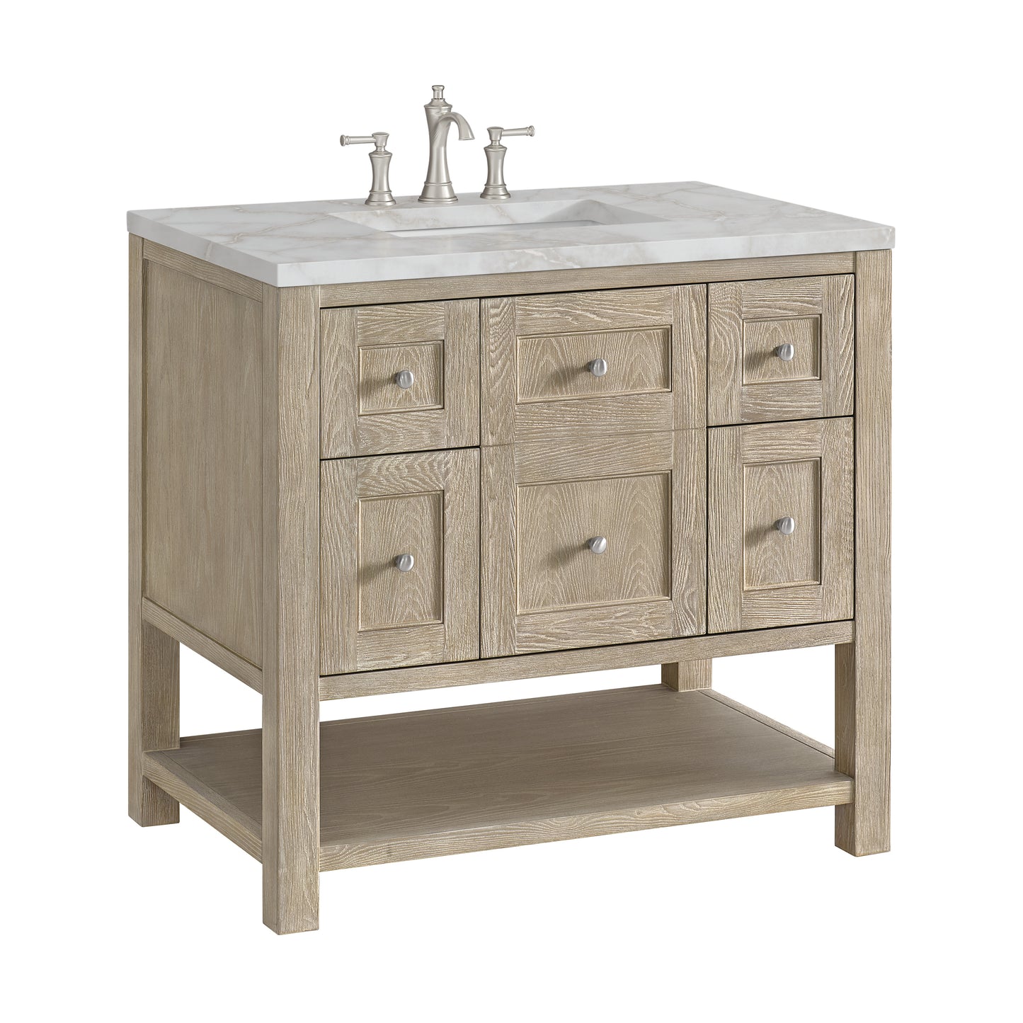 James Martin Breckenridge 36" Single Vanity w/ 3CM Countertop