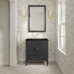 James Martin Myrrin 30" Single Vanity with 3 CM Countertop