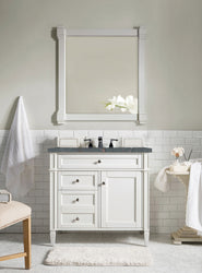 James Martin Brittany 36" Single Vanity with 3 Countertop