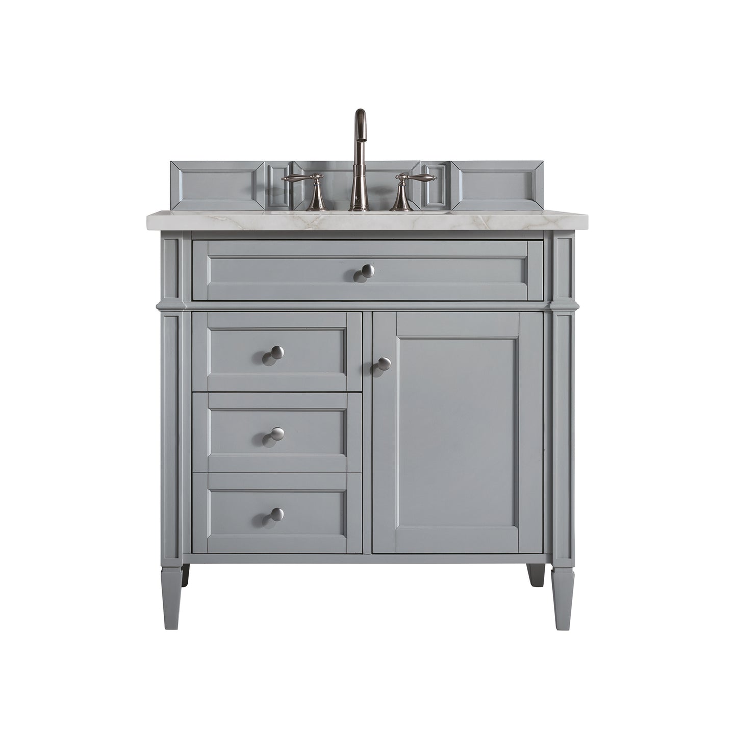James Martin Brittany 36" Single Vanity with 3 Countertop