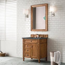 James Martin Brittany 30" Single Vanity with 3 CM Countertop