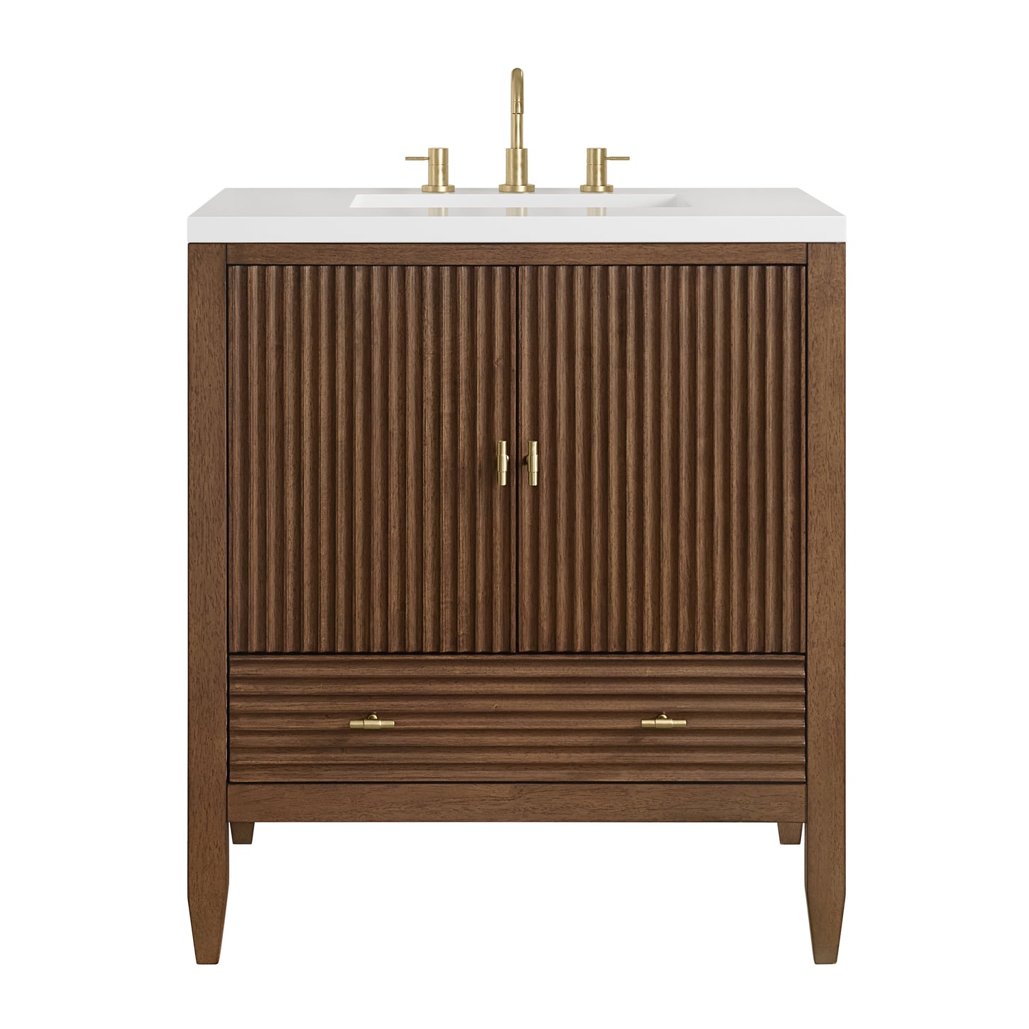 James Martin Myrrin 30" Single Vanity with 3 CM Countertop