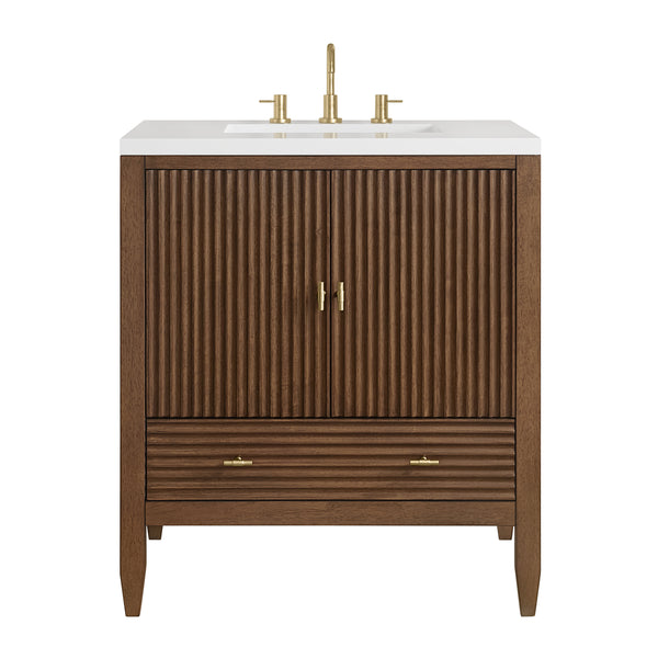 James Martin Myrrin 30" Single Vanity with 3 CM Countertop