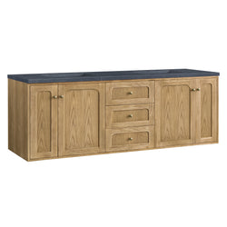 James Martin Laurent 72" Double Vanity, Light Natural Oak